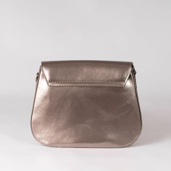 Женская сумка маленькая золотистая через плечо 07-24/3 07-24/3 фото